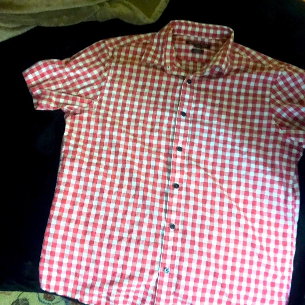 Michael khors short sleeve dress shirt